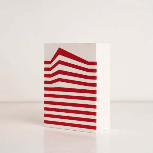 Candy Stripe Box (Red & White)