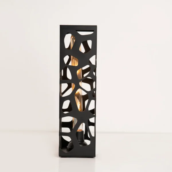 Black Stone Pattern Lamp